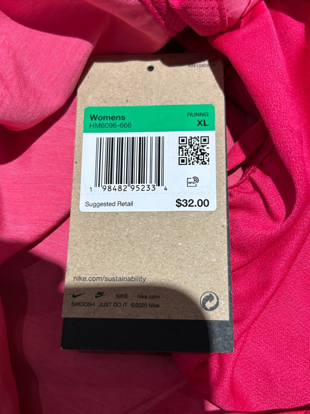 Nike Women’s Dri-FIT Pink Athletic Shorts new - Picture 5 of 6